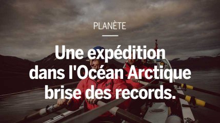 Une expédition dans l'océan Arctique brise des records.