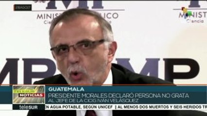Guatemala enfrenta una crisis política