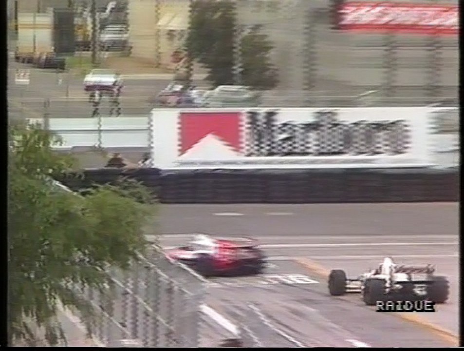 Gran Premio degli Stati Uniti 1990: Incidente di Foitek, intervista a Prost e sosta di Nannini