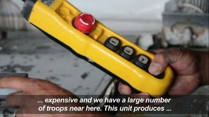 Keeping cool in combat: in Iraq the iceman cometh