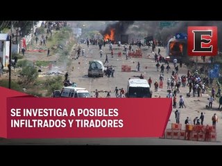 CNDH indaga actuación de policías en Nochixtlán