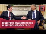Peña Nieto y Obama defienden la relación México-Estados Unidos