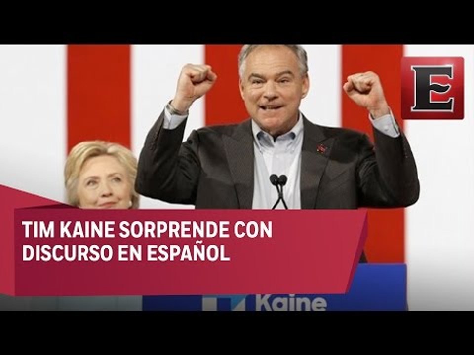 Tim Kaine y su discurso a la comunidad latina