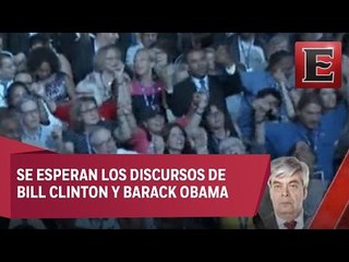 Momentos históricos en la Convención Demócrata