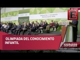 EPN entrega reconocimientos a ganadores de la Olimpiada del Conocimiento Infantil