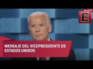 Joe Biden en la Convención Nacional Demócrata
