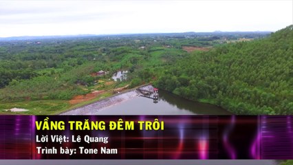Vầng Trăng Đêm Trôi (Karaoke Beat) - Tone Nam