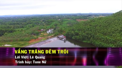 Vầng Trăng Đêm Trôi (Karaoke Beat) - Tone Nữ
