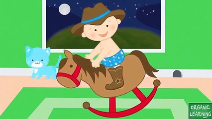 Bébé chat ciselure pour enfants Boucle berceuse souris la musique avec Cowgirl 5 minute hd