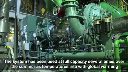 As temps rise, a look at one of Paris's vast cooling networks