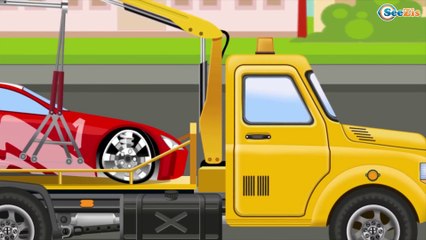 Camión de REMOLQUE Videos para niños - Carritos en NUEVO para niños