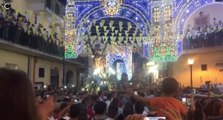 Gricignano (CE) - Festa di Sant'Andrea, il rientro (28.08.17)