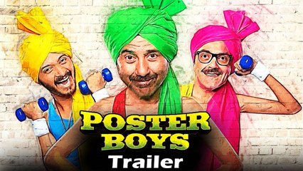 Poster Boys Official Trailer | Sunny Deol & Bobby Deol Shine in Comedy-Drama 🎬