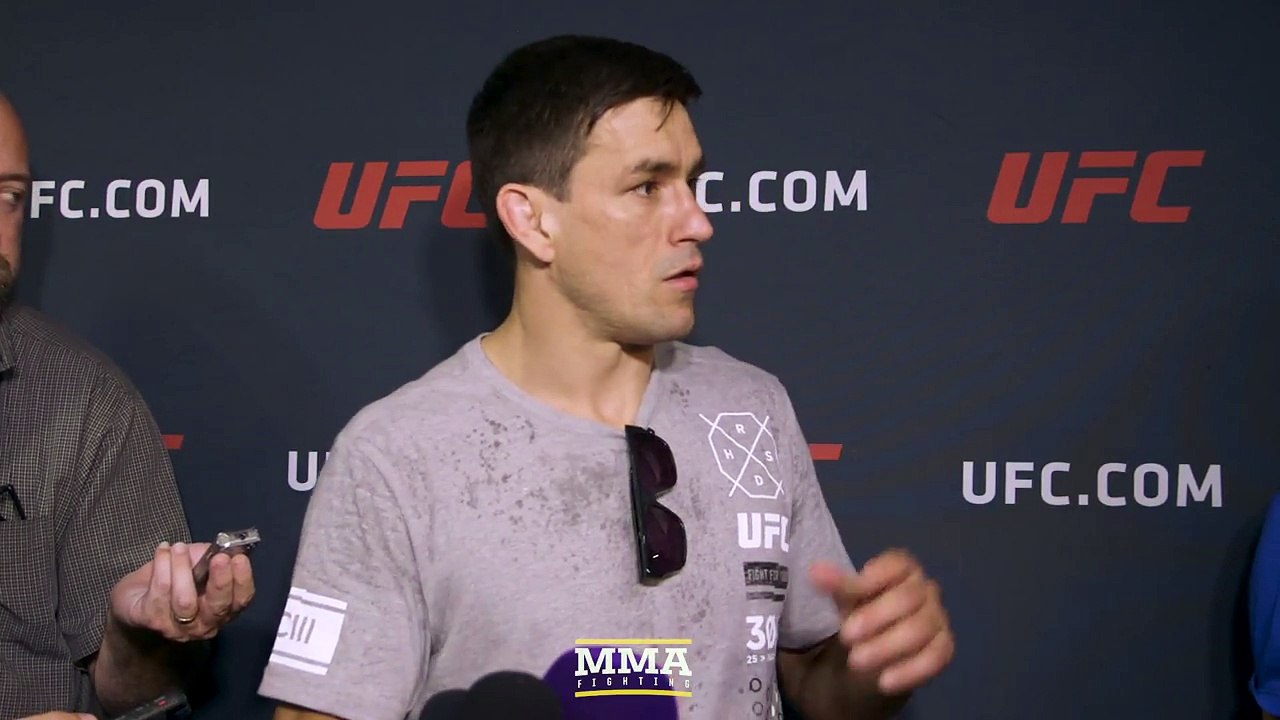 Demian Maia UFC 214 Open Workout Media Scrum - MMA Fighting