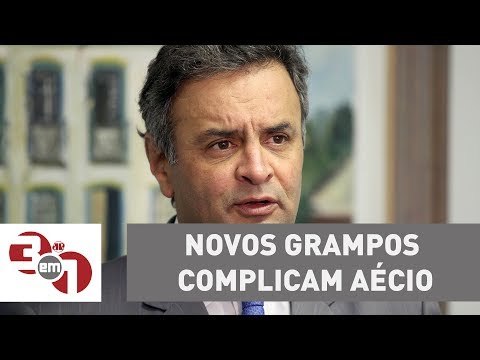 Novos grampos complicam mais a situação do senador Aécio Neves