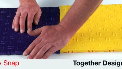 Introducing Snap Diamond Garage Tile
