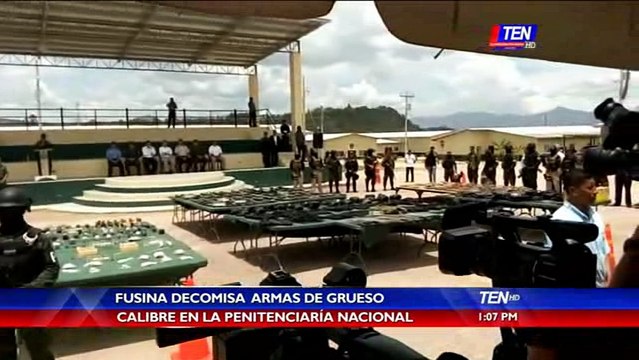 FUSINA decomisa armas de grueso calibre en la penitenciaria de Támara