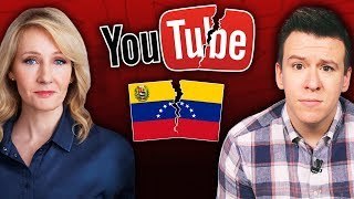 J.K. Rowling Promotes Fake News, YouTuber Loses Scholarship Over Video, and Venezuela In C