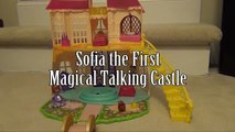 Château première magique Sofia Parlant le le le le la Sofia royal playdate how-to playset disney prince