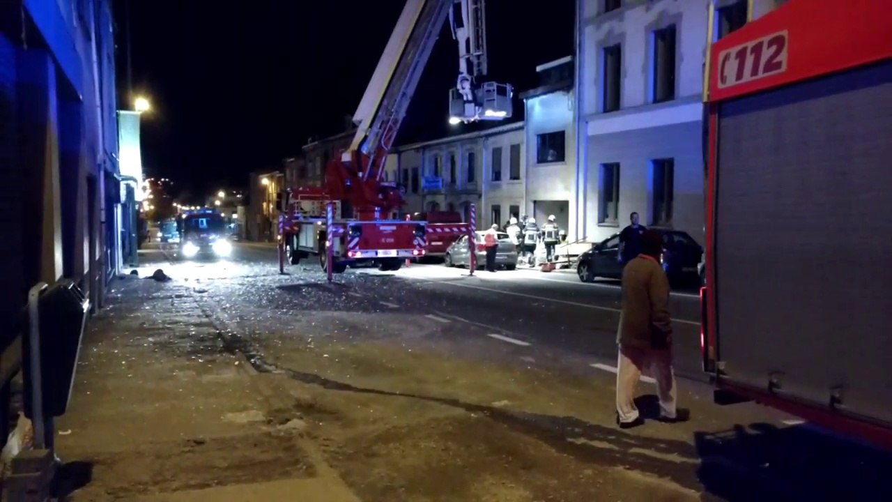 Explosion à Bastogne