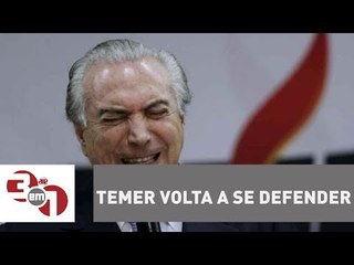 Temer volta a se defender de denúncia da PGR e cobra responsabilidade
