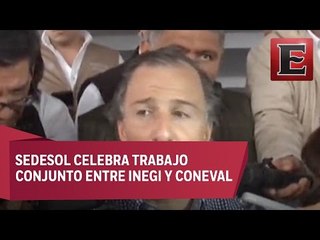 Mediciones de INEGI y Coneval no afectan agenda de Sedesol