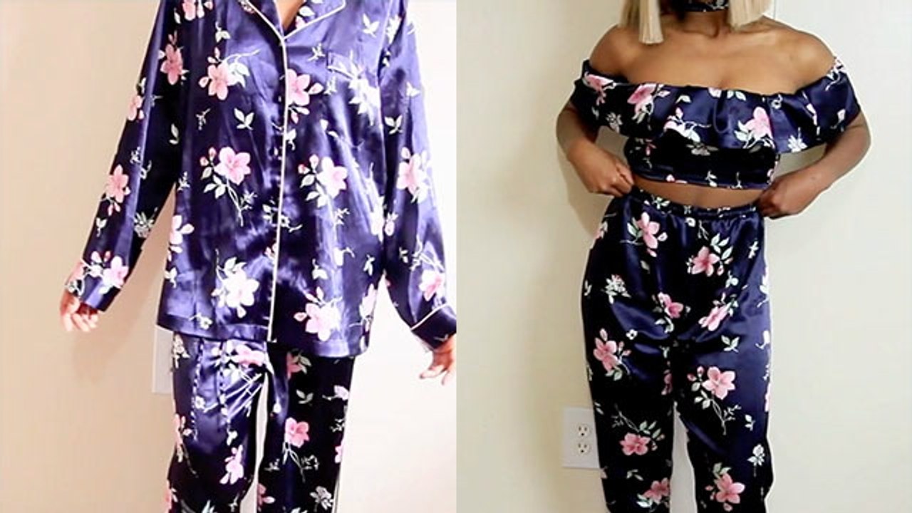 Transform Pajamas Into A Cute Two-Piece Outfit