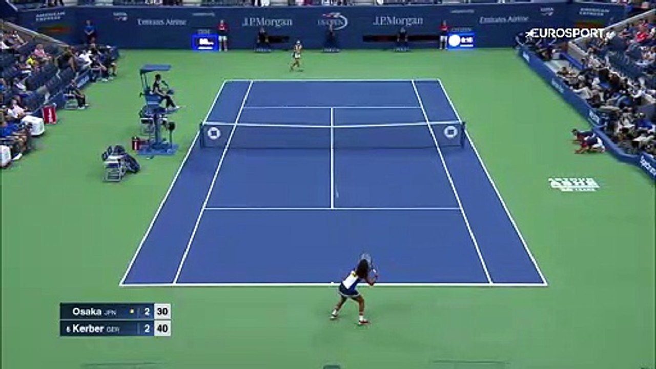 ABD Açık: Naomi Osaka - Angelique Kerber (Özet)