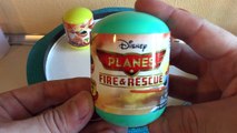 Disney Planes 2: Fire & Rescue 3-pack Surprise Toys in Eggs Unboxing - Huevos Sorpresa