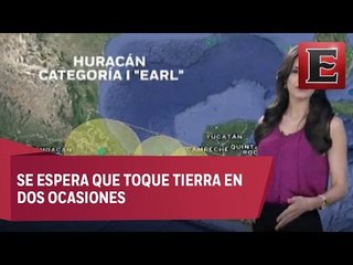 Posible trayectoria del huracán Earl
