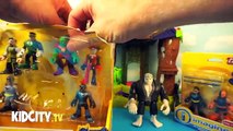 Imaginext Justice League Toys Opening with DC Mystery Minis & Imaginext Batman Toys by Kid