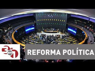 Deputados querem incluir o "distritão" na reforma política