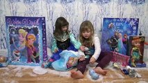 Y Ana bolsa grandes congelado Escuela conjunto juguetes Disney elsa unboxing congelado