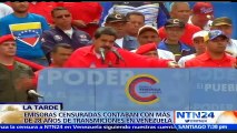 Régimen de Nicolás Maduro ha cerrado 49 medios de comunicación en Venezuela en lo que va del año