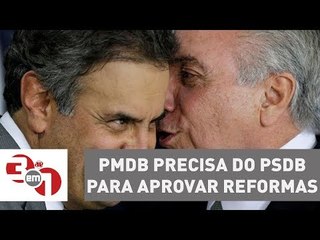 Rodrigo Maia diz que o Planalto terá que atrair o PSDB para aprovar reformas