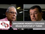 Amazonino Mendes e Eduardo Braga disputam 2º turno em eleição suplementar no Amazonas