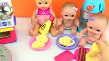 Bébés bébé poupée poupées première pour cheveux la Coupe de cheveux partie jouer école jumelle Lil cutesies doh 2