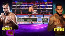 David Lemieux vs Curtis Stevens Ko Brutal Analisis de la pelea