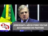 Presidente interino do PSDB admite que Aécio Neves pode voltar ao comando do partido