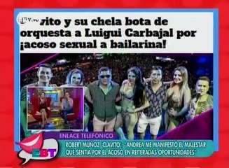 'Clavito' perdió los papeles en vivo y le grita a Alexandra Hörler