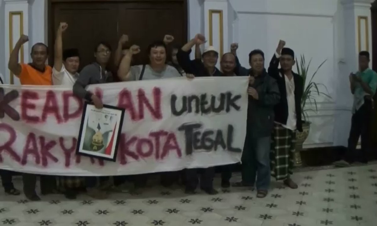 Warga Tegal Gembira Bunda Sitha Kena OTT