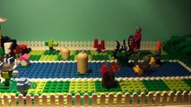 Y construir cómo plantas para zombis Lego vs