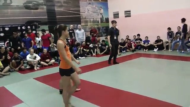 Александра Stitch Албу клуб MMA-KEGI, выступление на турнире Боец ВАО