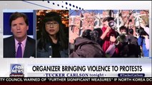 Tucker Carlson interviews UC Berkely Riot Organizer Yvette Falarca