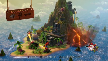 ＃16 [PS4]クラッシュバンディクー(Crash Bandicoot)  あらしのこじょう