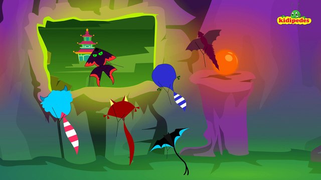 Five Little Ducks - Kites Twist I Nursery Rhymes For Children I Halloween Kids Songs I Scary Rhyme For Babies