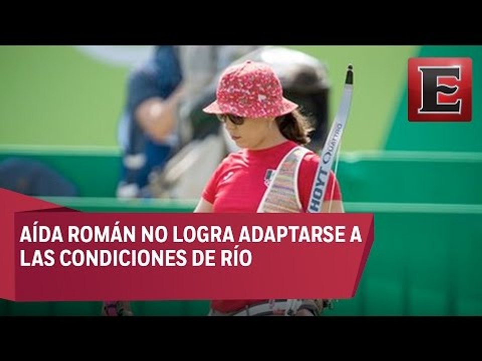 Aida Román falla en tiro con arco individual