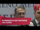 Conferencia de prensa de la Conagua sobre Tormentas Tropicales en México