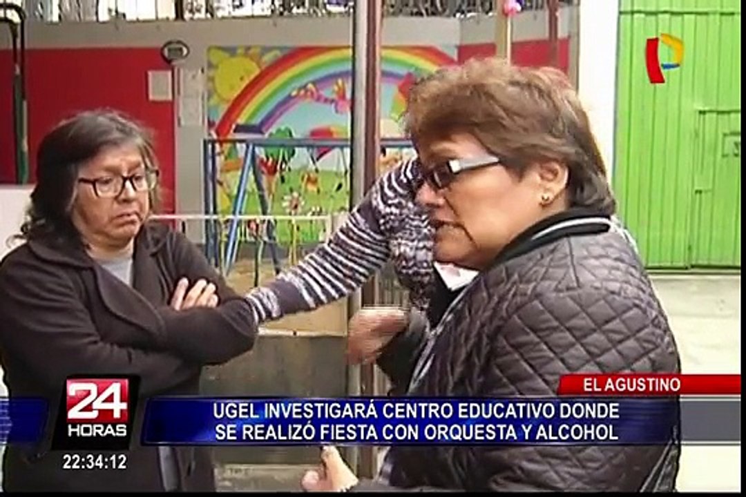 Huelga de maestros: UGEL investigará fiesta en colegio de El Agustino