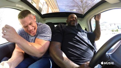Apple Music — Carpool Karaoke — Shaquille O’Neal and John Cena Preview
